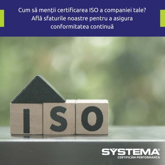 Cum să menții certificarea ISO