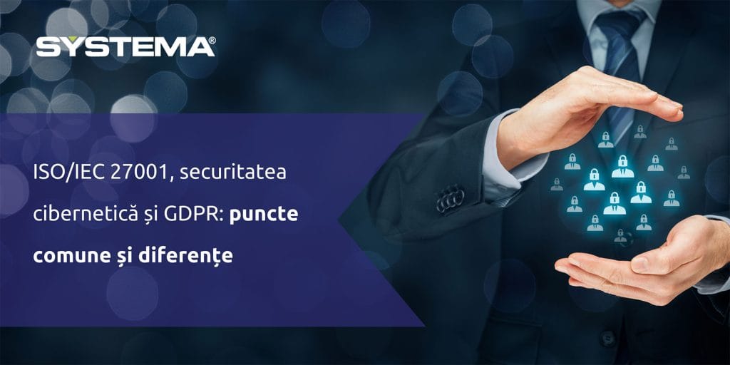 ISO/IEC 27001 Securitatea cibernetica gdpr